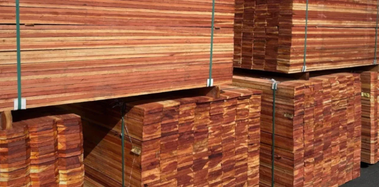 Traditional timber fencing